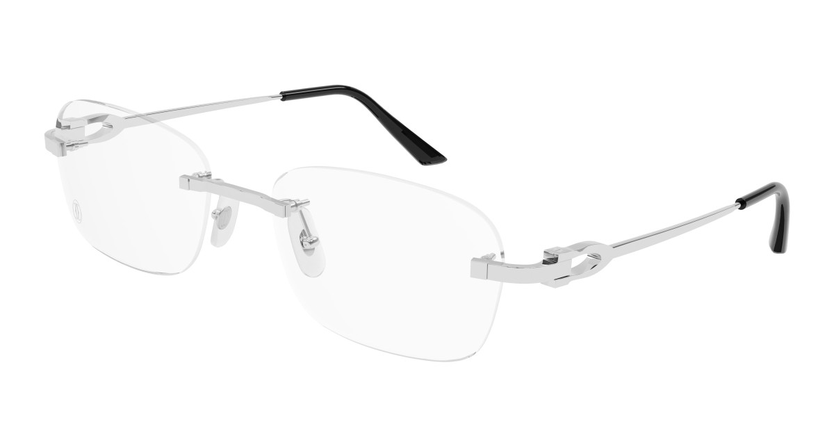 Cartier Eyeglasses CT0290O 004 Silver