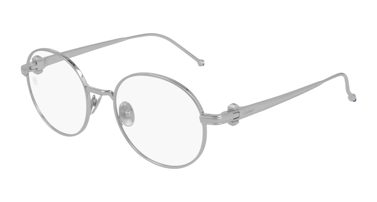 Cartier Eyeglasses CT0293O 002 Silver