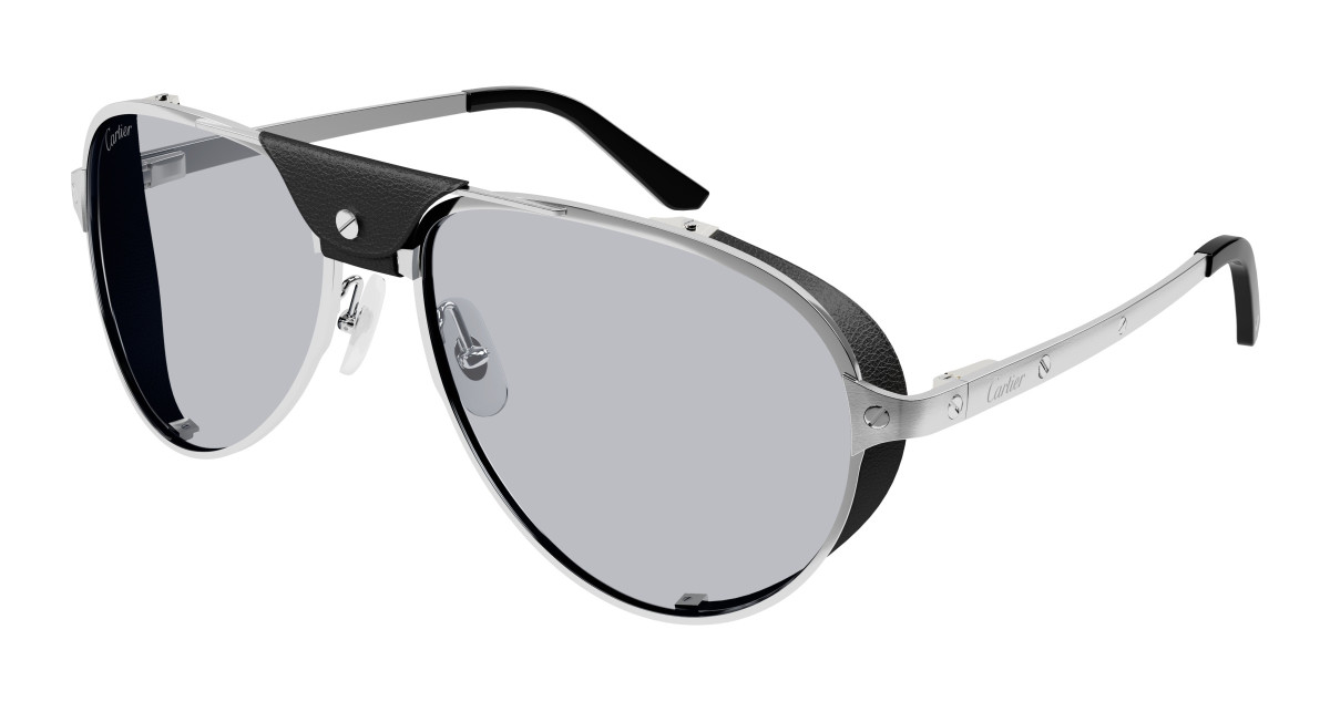 Cartier Sunglasses CT0296S 002 Silver