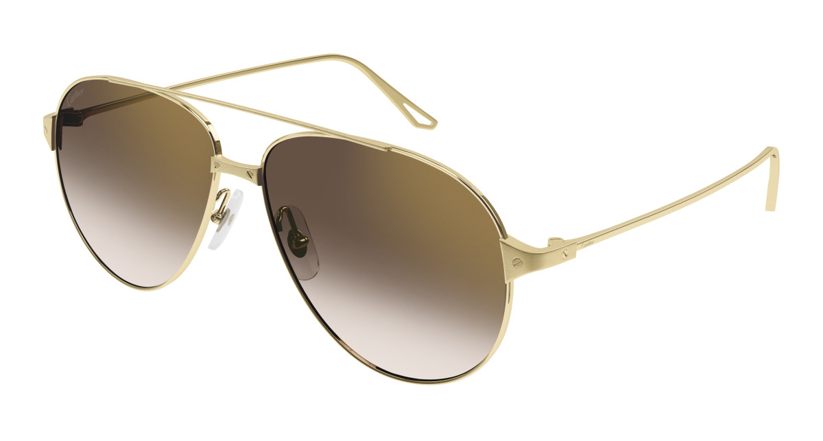 Cartier Sunglasses CT0298S 007 Gold