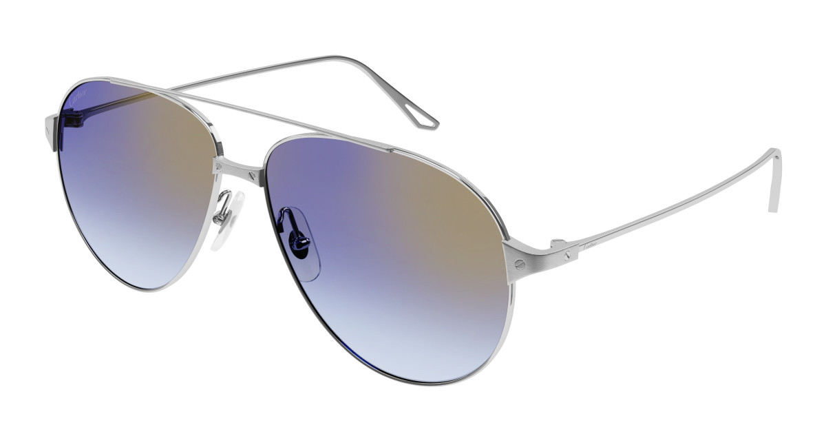 Cartier Sunglasses CT0298S 010 Silver