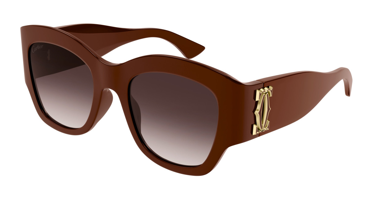 Cartier Sunglasses CT0304S 003 Burgundy