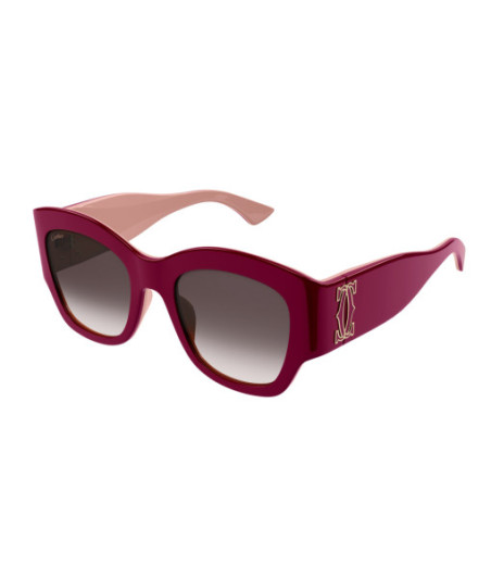 Cartier Sunglasses CT0304S 006 Burgundy