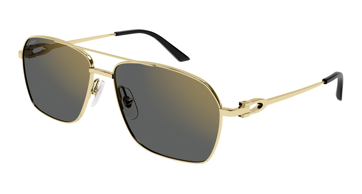 Cartier Sunglasses CT0306S 003 Gold