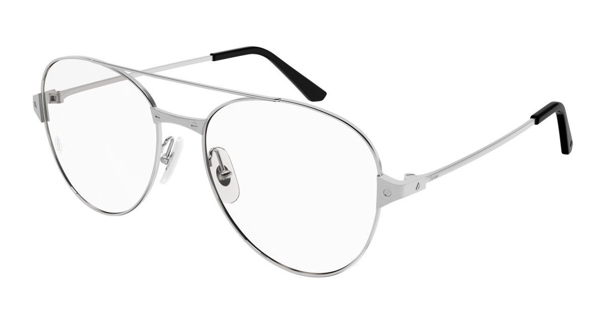 Cartier Eyeglasses CT0307O 002 Silver