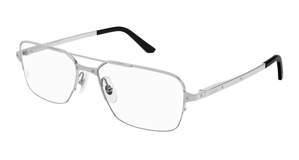 Cartier Eyeglasses CT0308O 004 Silver