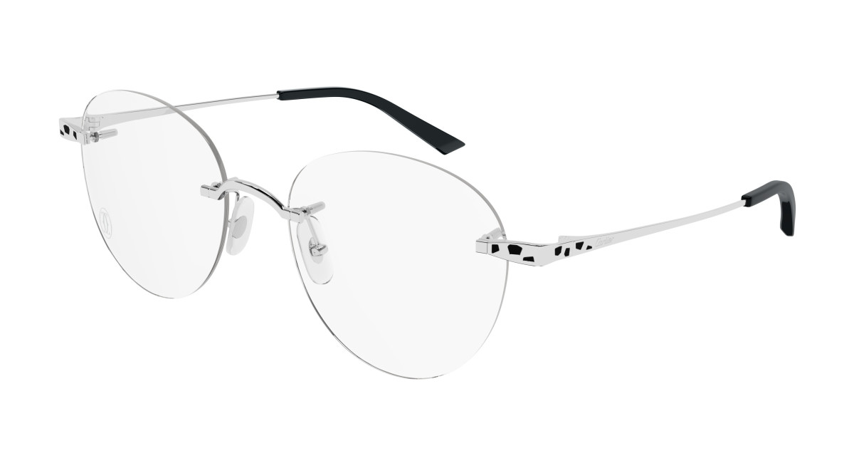 Cartier Eyeglasses CT0309O 002 Silver