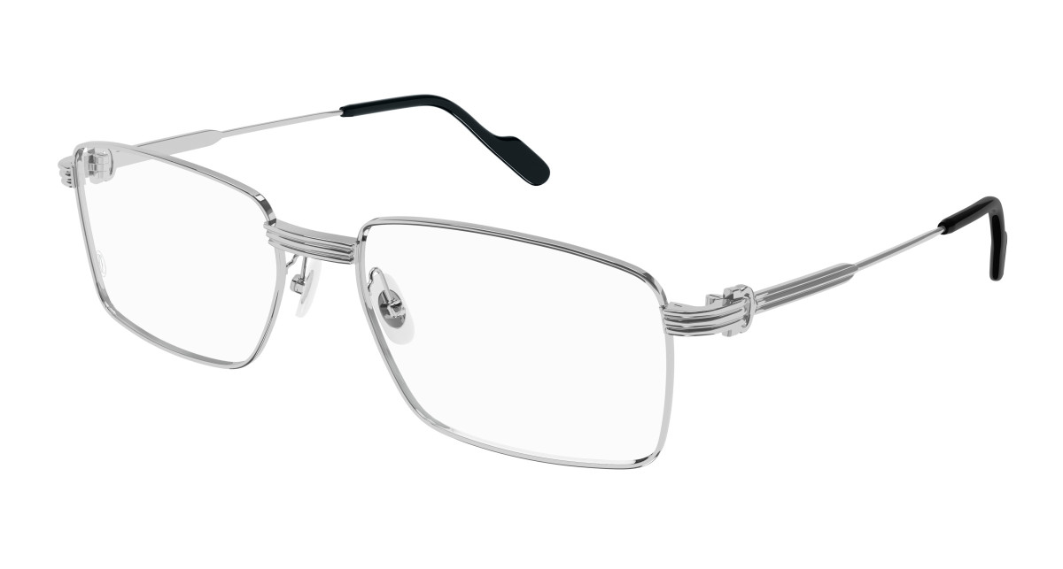 Cartier Eyeglasses CT0314O 002 Silver
