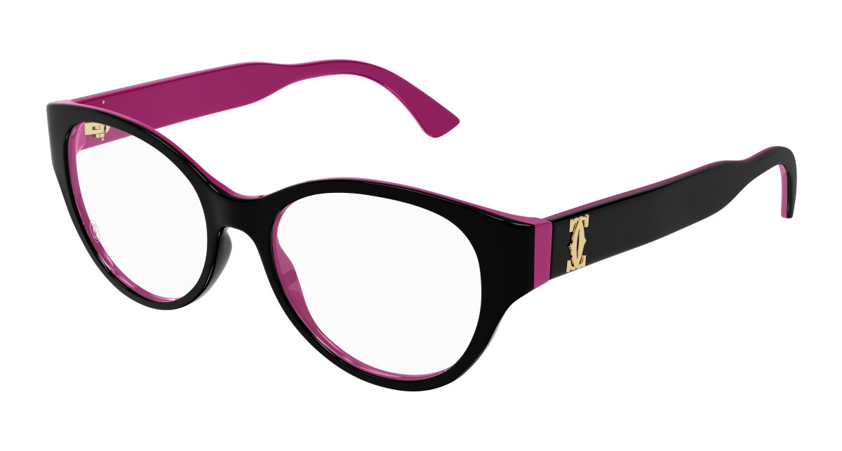 Cartier Eyeglasses CT0315O 005 Black