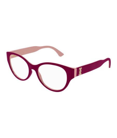 Cartier Eyeglasses CT0315O 006 Burgundy