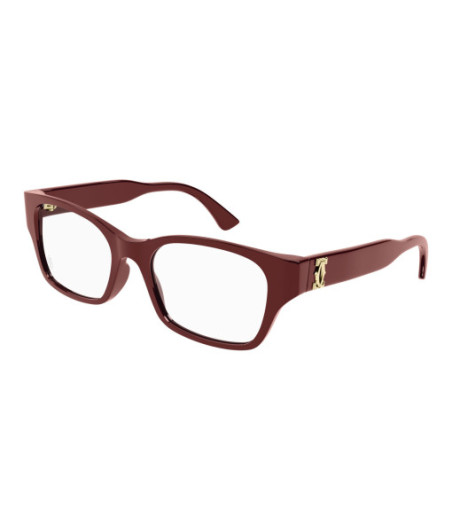 Cartier Eyeglasses CT0316O 003 Burgundy