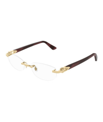 Cartier Eyeglasses CT0318O 006 Gold