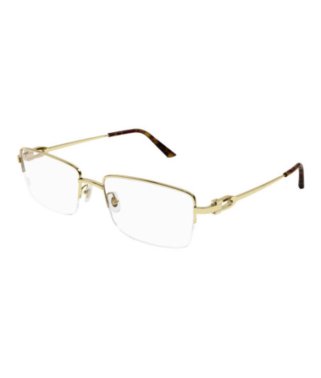 Cartier Eyeglasses CT0319O 001 Gold