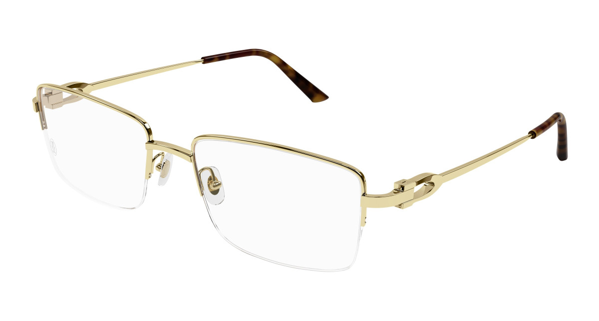 Cartier Eyeglasses CT0319O 001 Gold