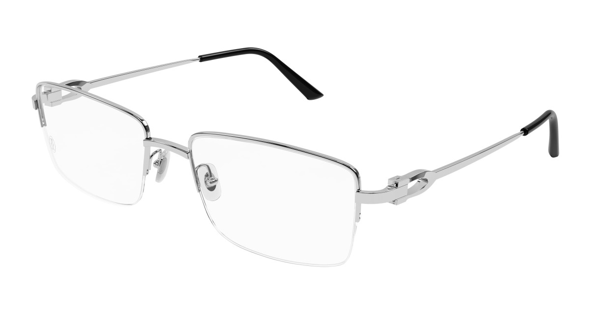 Cartier Eyeglasses CT0319O 004 Silver