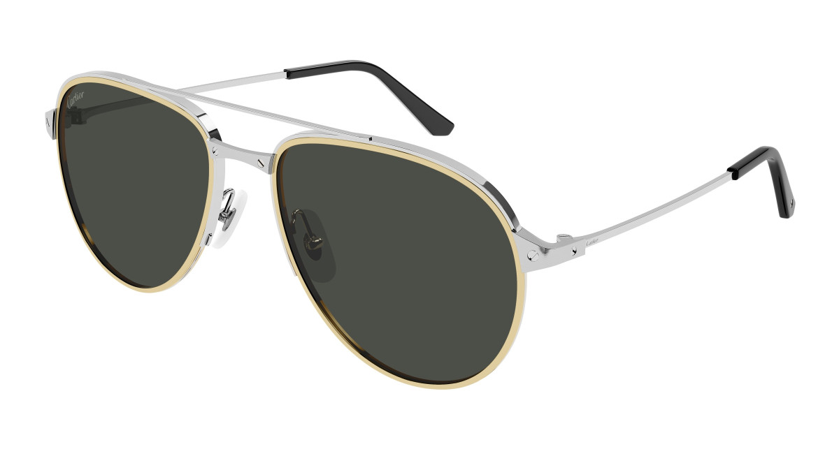 Cartier Sunglasses CT0325S 005 Silver