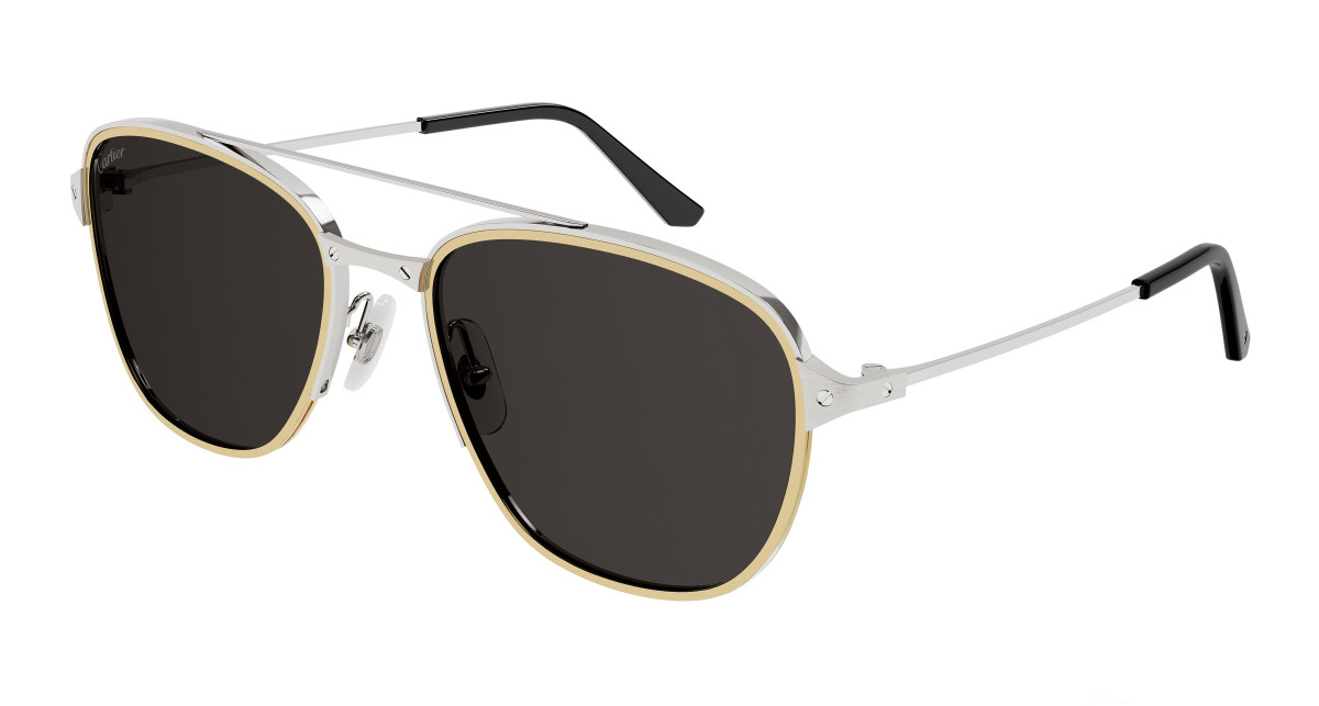 Cartier Sunglasses CT0326S 001 Silver