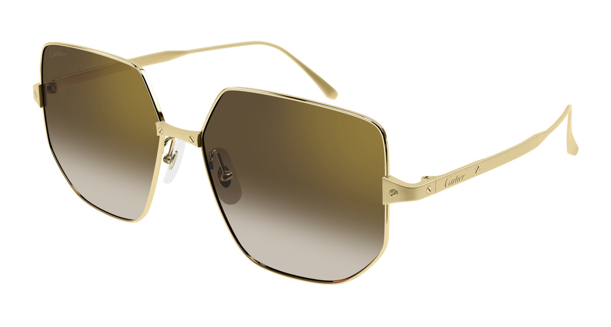 Cartier Sunglasses CT0327S 002 Gold