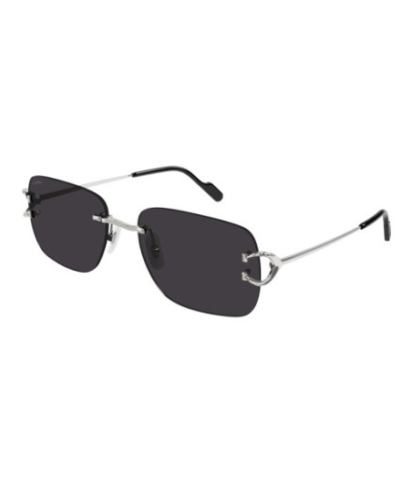 Cartier Sunglasses CT0330S 001 Silver