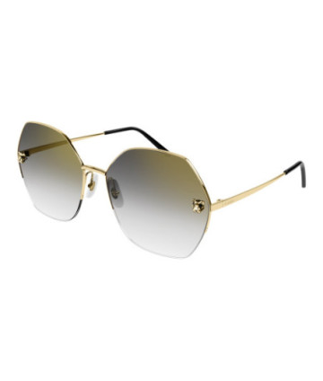 Cartier Sunglasses CT0332S 001 Gold