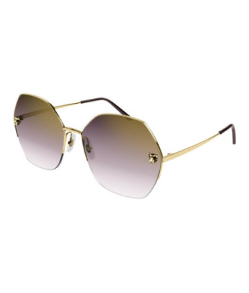Cartier Sunglasses CT0332S 004 Gold