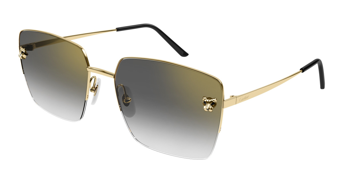 Cartier Sunglasses CT0333S 001 Gold