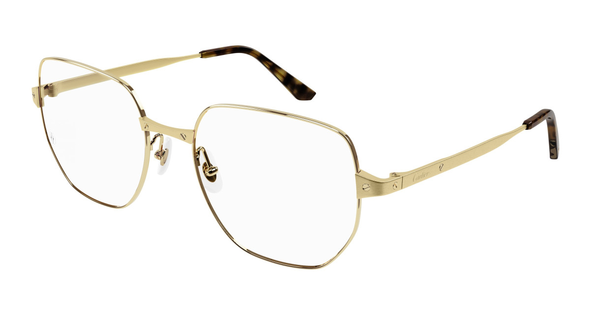 Cartier Eyeglasses CT0339O 001 Gold