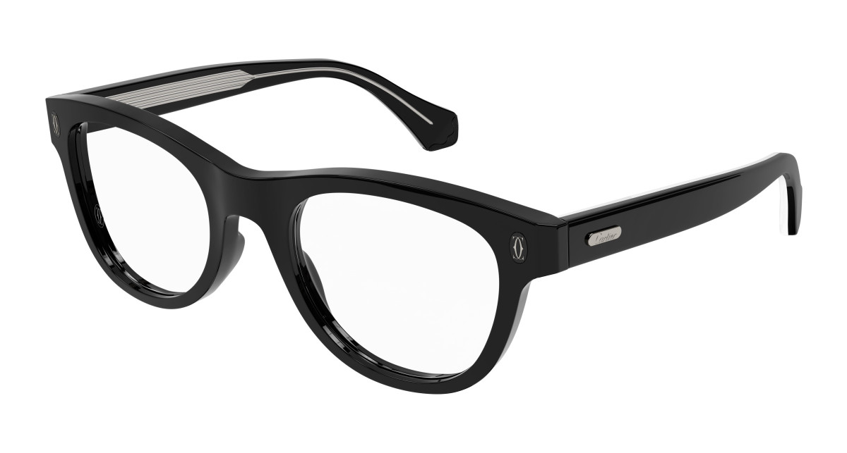 Cartier Eyeglasses CT0340O 004 Black