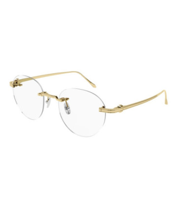 Cartier Eyeglasses CT0342O 002 Gold