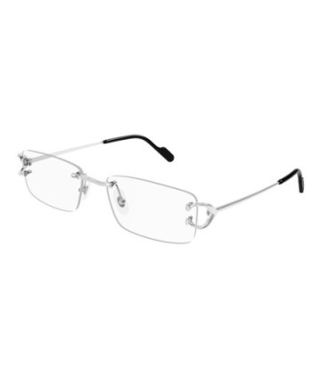 Cartier Eyeglasses CT0344O 004 Silver