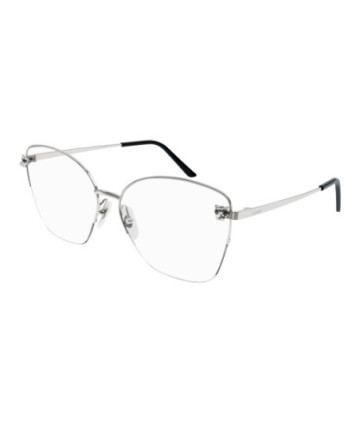 Cartier Eyeglasses CT0345O 002 Silver