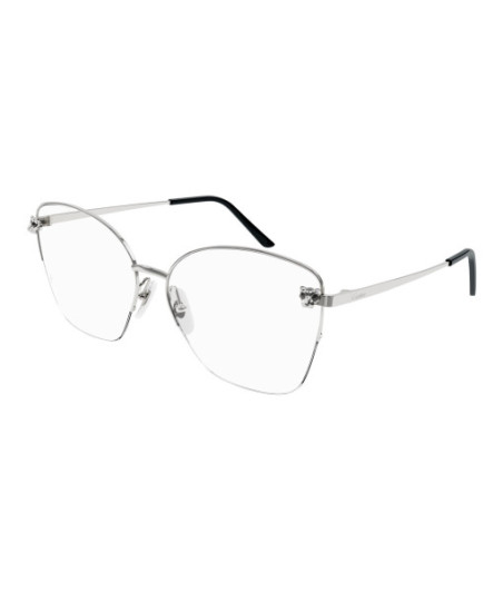 Cartier Eyeglasses CT0345O 002 Silver