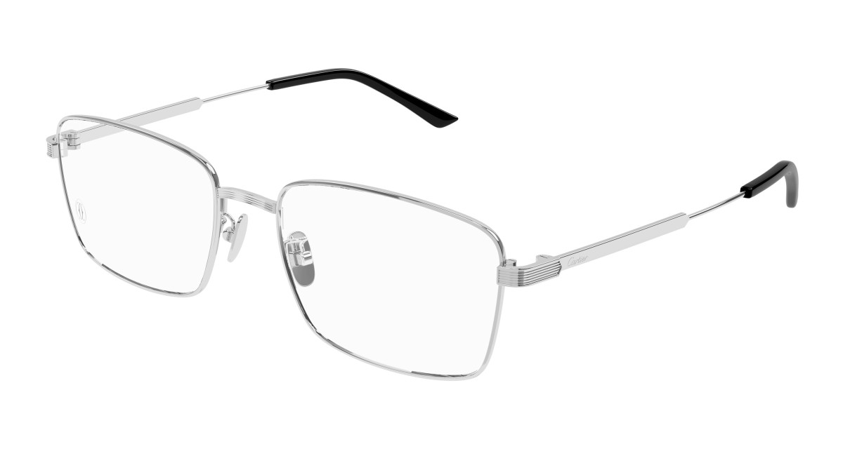 Cartier Eyeglasses CT0347O 002 Silver