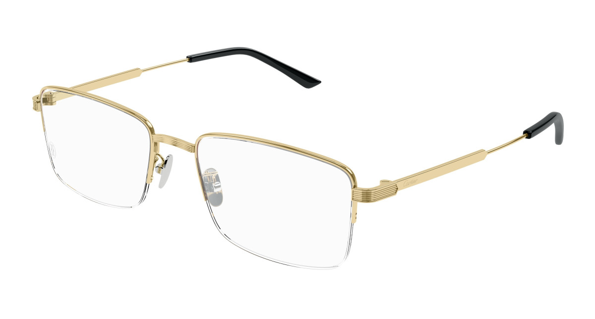 Cartier Eyeglasses CT0348O 001 Gold