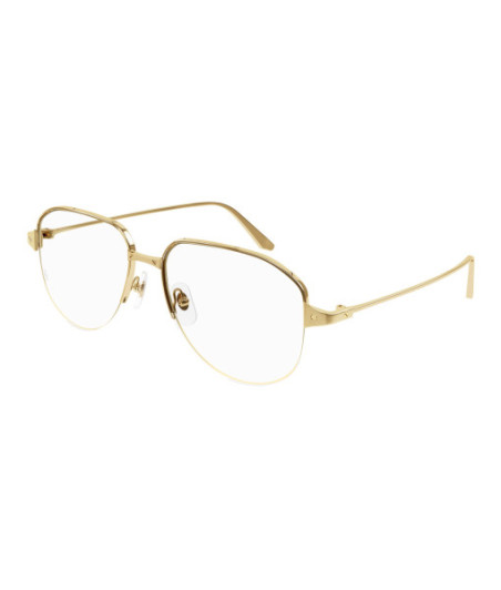 Cartier Eyeglasses CT0352O 001 Gold