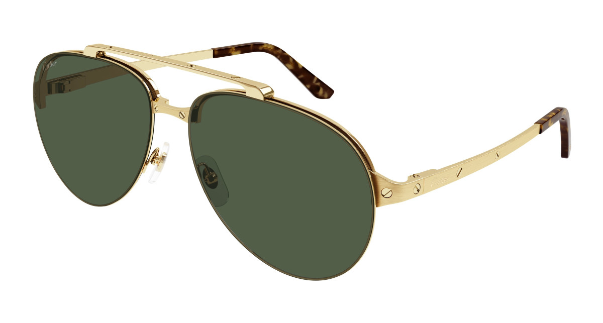 Cartier Sunglasses CT0354S 002 Gold