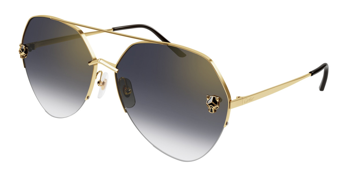 Cartier Sunglasses CT0355S 001 Gold