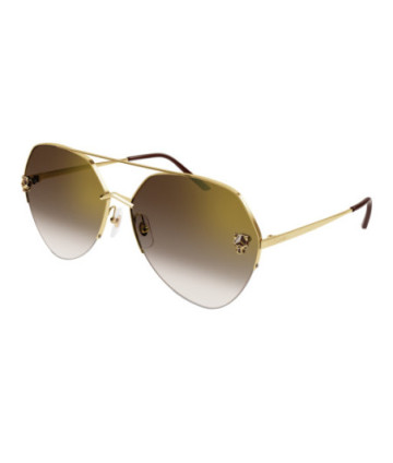 Cartier Sunglasses CT0355S 002 Gold