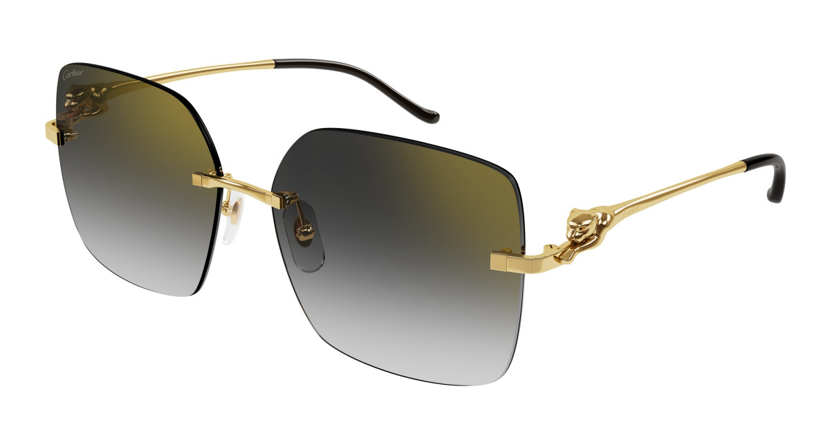 Cartier Sunglasses CT0359S 001 Gold