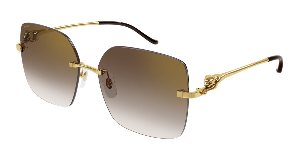 Cartier Sunglasses CT0359S 002 Gold