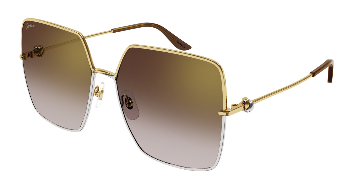 Cartier Sunglasses CT0361S 002 Gold