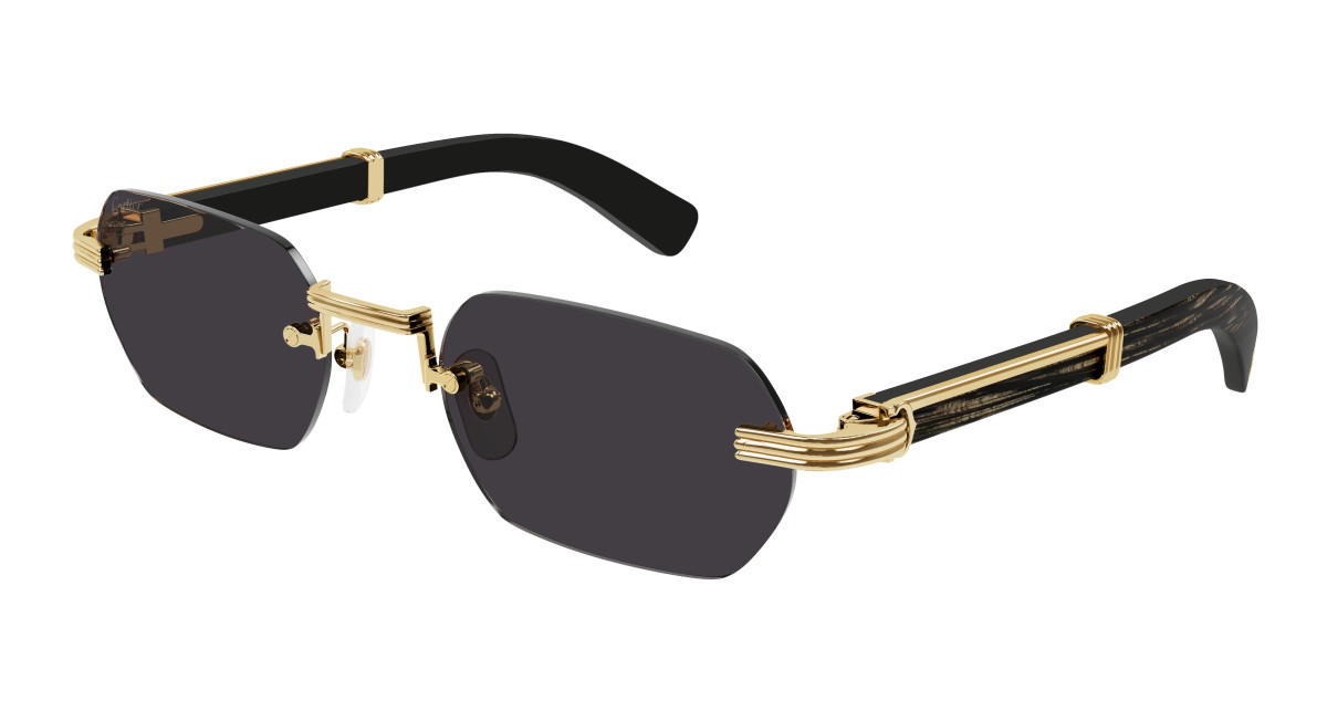 Cartier Sunglasses CT0362S 001 Gold