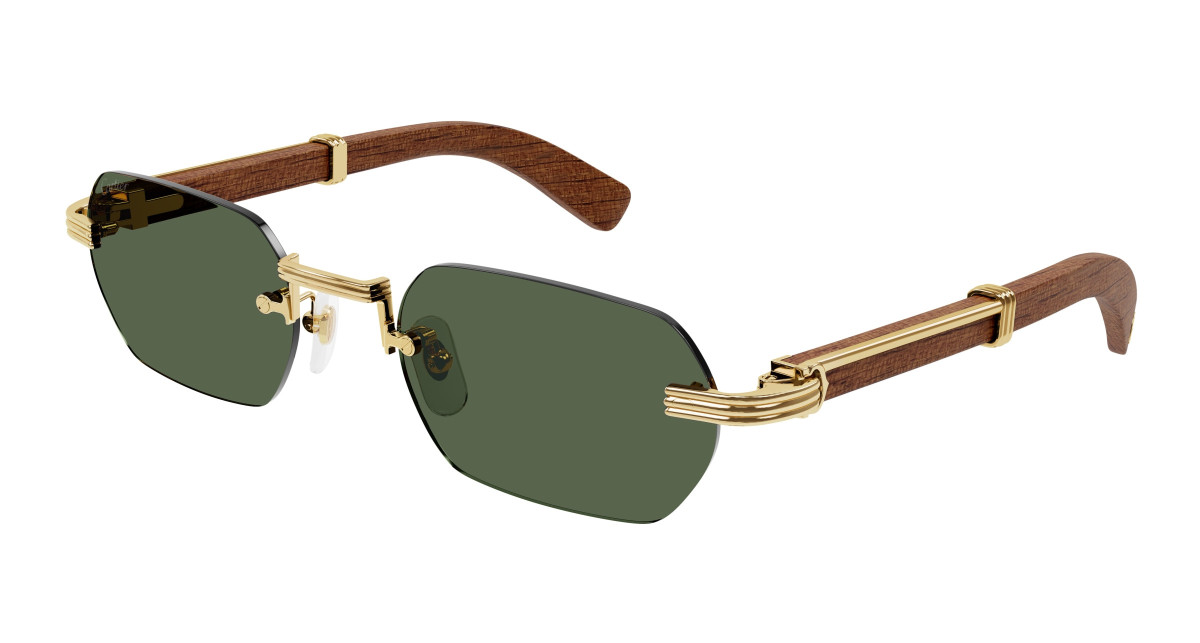 Cartier Sunglasses CT0362S 002 Gold