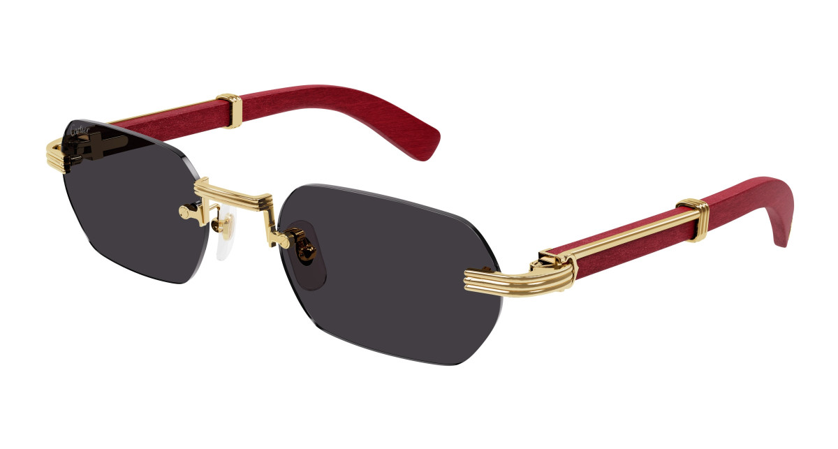 Cartier Sunglasses CT0362S 004 Gold