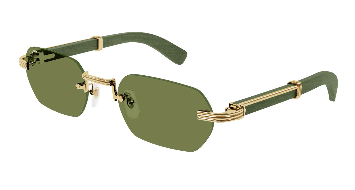 Cartier Sunglasses CT0362S 006 Gold