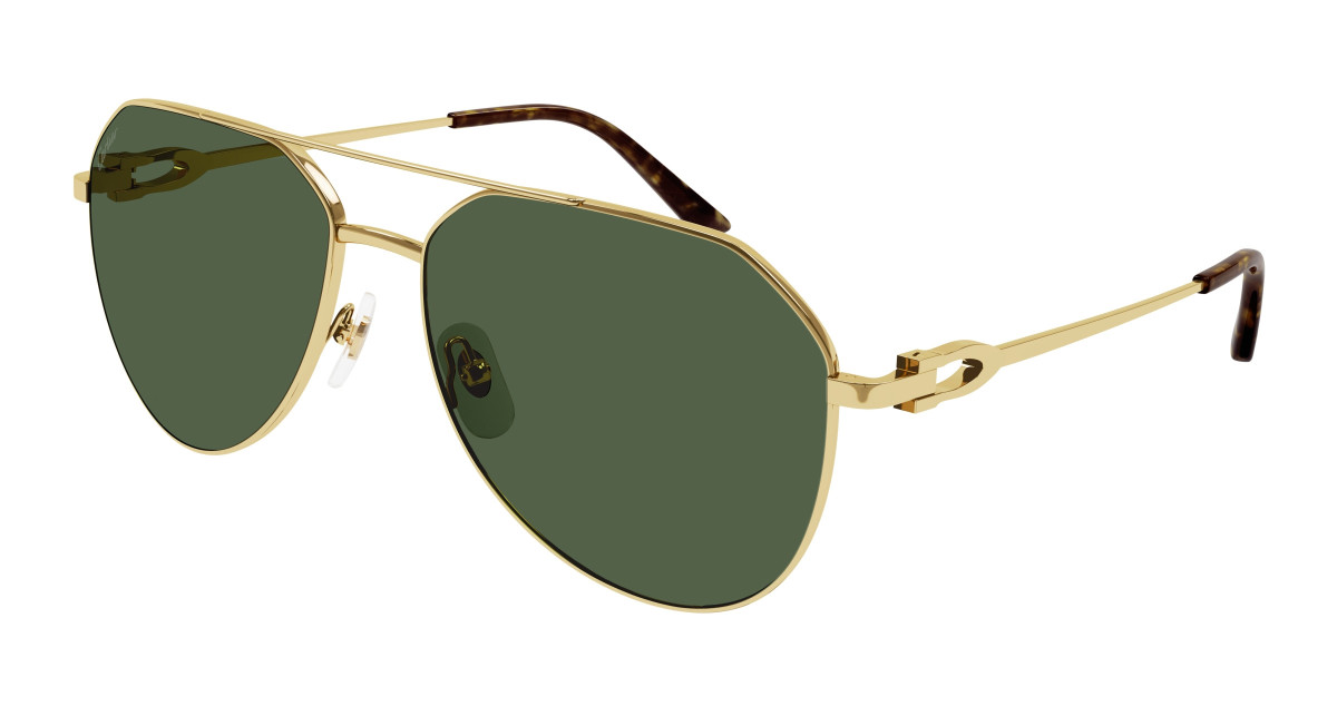 Cartier Sunglasses CT0364S 002 Gold