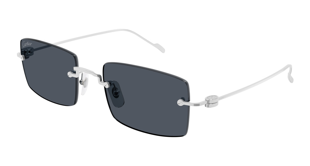Cartier Sunglasses CT0367S 003 Silver
