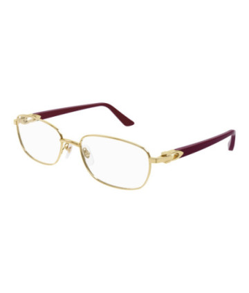 Cartier Eyeglasses CT0368O 003 Gold