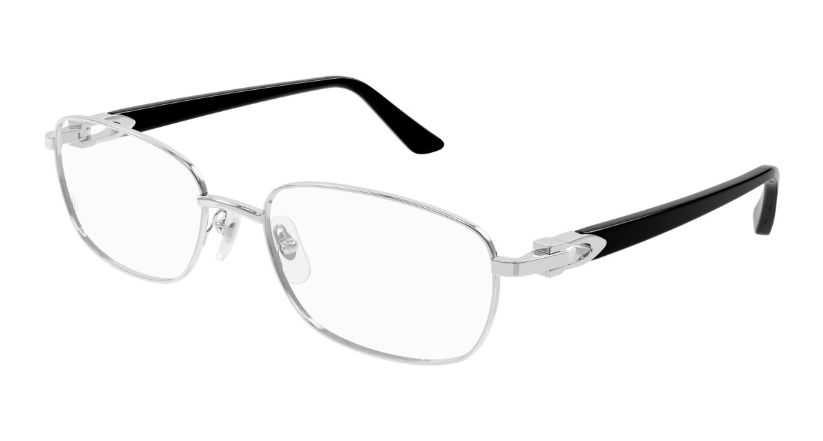 Cartier Eyeglasses CT0368O 004 Silver