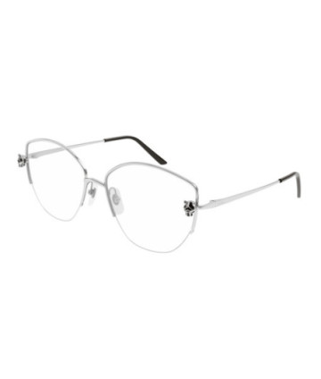 Cartier Eyeglasses CT0370O 002 Silver